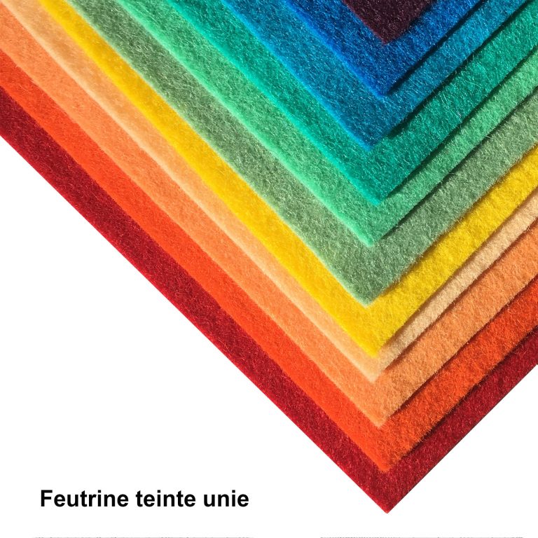 Feutrine teinte unie - revêtement mural phonique in effen kleur voor perfecte geluidsisolatie